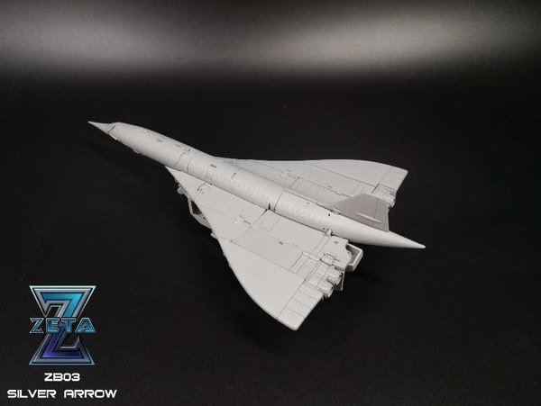 Zeta Toys Shows Prototype Silver Arrow Unofficial MP Alike Silverbolt  (8 of 9)